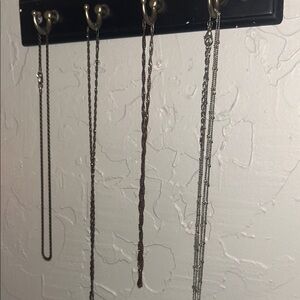 Authentic Unpolished Silver Chains